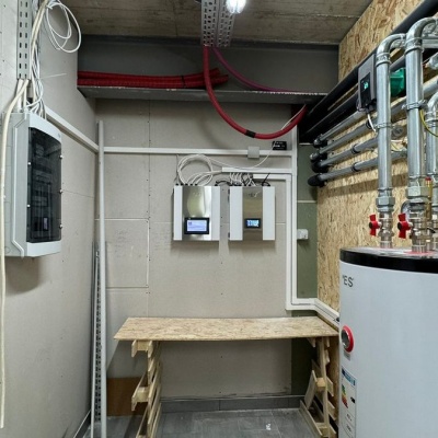 Hőszivattyú beltérik